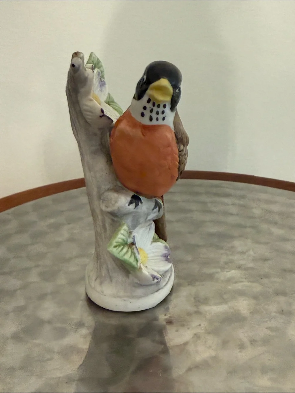 Vintage porcelain Robin figure